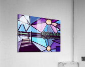 Midnight Dock Acrylic Print