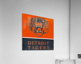 Vintage Detroit Tigers Art  Acrylic Print