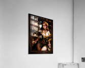 The Lady Chara Britaenia Captivating AI Concept Art Portrait by Xzendor7 Acrylic Print