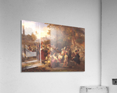 Neapolitan Peasants at a Fountain 1859 Acrylic Print