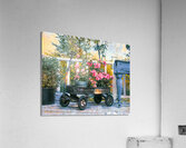 Vintage Wagon on the Deck  Acrylic Print