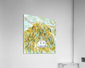 Clem in Yellow Acrylic Print