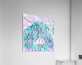 Clem in Aqua Acrylic Print