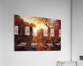 Autumn in North America 1856 Acrylic Print