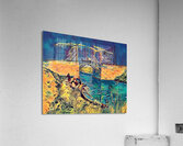 the langlois bridge dig polyart Acrylic Print