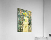 van gogh 1890 girl in white digitized oil painted Acrylic Print
