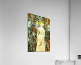 van gogh 1890 girl in white digitized pastel  Acrylic Print