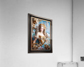 Venus The Goddess Of Love Amidst The Sea Mythological Fantasy AI Concept Art Portrait by Xzendor7 Acrylic Print