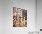 vincent van gogh chair with pipe2 Acrylic Print