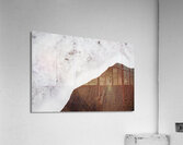 Sand and water Acrylic Print