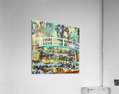 Water Lilies and Japanese Bridge 1897 1899 oil.jp  Acrylic Print