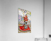 Madame Monet en costume japonais 1876 mosaic  Acrylic Print