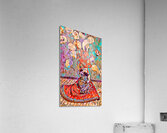 Madame Monet en costume japonais 1876 oil  Acrylic Print