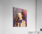 renoir portrait of therese oil2 Acrylic Print