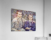 Portrait of Charles and Georges Durand Ruel 1882.  Acrylic Print