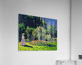 Woman in the Garden 1867 dig poly  Acrylic Print