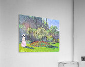 Woman in the Garden 1867 dig imp  Acrylic Print