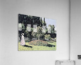 Woman in the Garden 1867 dig ink Acrylic Print