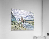 Le port de Trouville Breakwater at Trouville Low  1698624048.7293  Acrylic Print