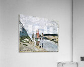 Le port de Trouville Breakwater at Trouville Low Acrylic Print