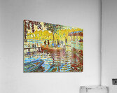 Claude Monet La Grenouillere 1869 impressionist. Acrylic Print