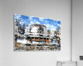 Caddy Sketch Acrylic Print