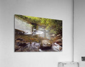 Smoky Mountains  River and Bridge Acrylic Print