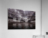 Long  Allen Bridge Morgan City Acrylic Print