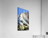 White Beach Santorini Acrylic Print