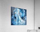 Winter Magic of the Snow Queen Painting Acrylic Print