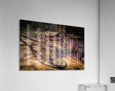 Tennessee Cades Cove Tipton Place  Buckboard Acrylic Print