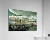 Comox Pier In Infrared Acrylic Print