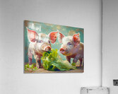 Piggy Went to Market Acrylic Print