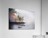 Foggy Point - Lisbon Falls Maine - Maine River Wall Art Acrylic Print