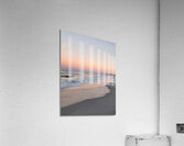 Beach Soft Dawn Acrylic Print