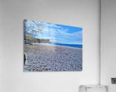 Beach in Fall Acrylic Print