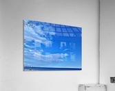 Blue Sky over the beach Acrylic Print