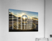 Crystall Ball on a Dock Line  Acrylic Print