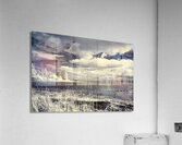 Clouds Over Comox Harbour Acrylic Print