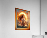 The Birth Of A New Day As Dawn Rises In The Morning Sky Stunning AI Concept Art by Xzendor7 Acrylic Print