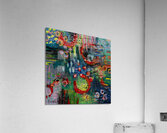 Outer Space Obstacle Course Acrylic Print