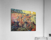 Red vineyards Acrylic Print