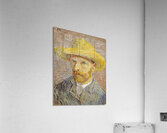 Van Gogh Self Portrait with Straw Hat 1887 Acrylic Print