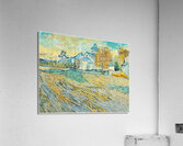 View of the Asylum and Chapel at Saint Remy Acrylic Print