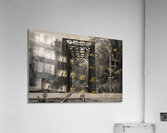 Elkin Creek Train Trestle in North Carolina  Acrylic Print