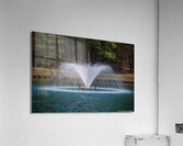 Fountain at C.G. Hill Memorial Park  Acrylic Print