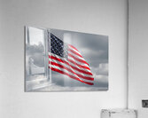 American Flag - Storms and Stripes  Acrylic Print