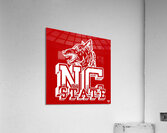 Vintage NC State Art Acrylic Print