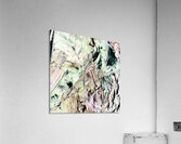 Paler Abstract Violet Hues Acrylic Print