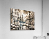 Winter Landscape Acrylic Print